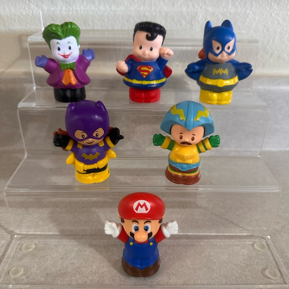 Little People Bundle of 6 - Superhero and Others